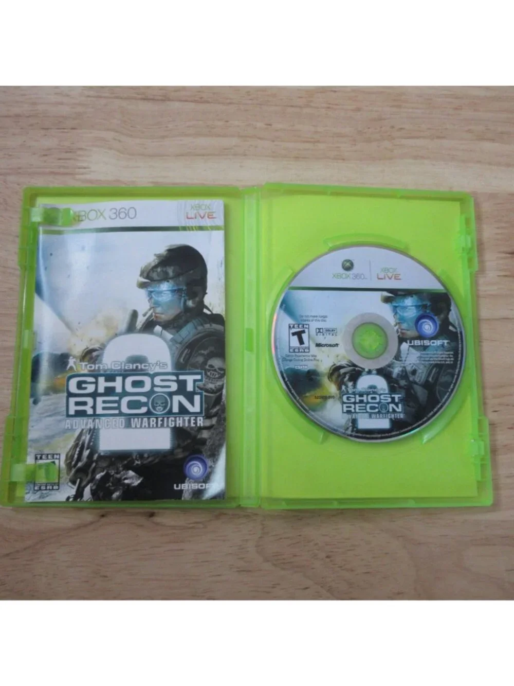 XBOX 360 Bundle 3 Video Games - Borderlands - Brink - Ghost Recon 2